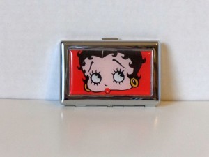 Betty Boop Business or Credit Card Holder Face Design